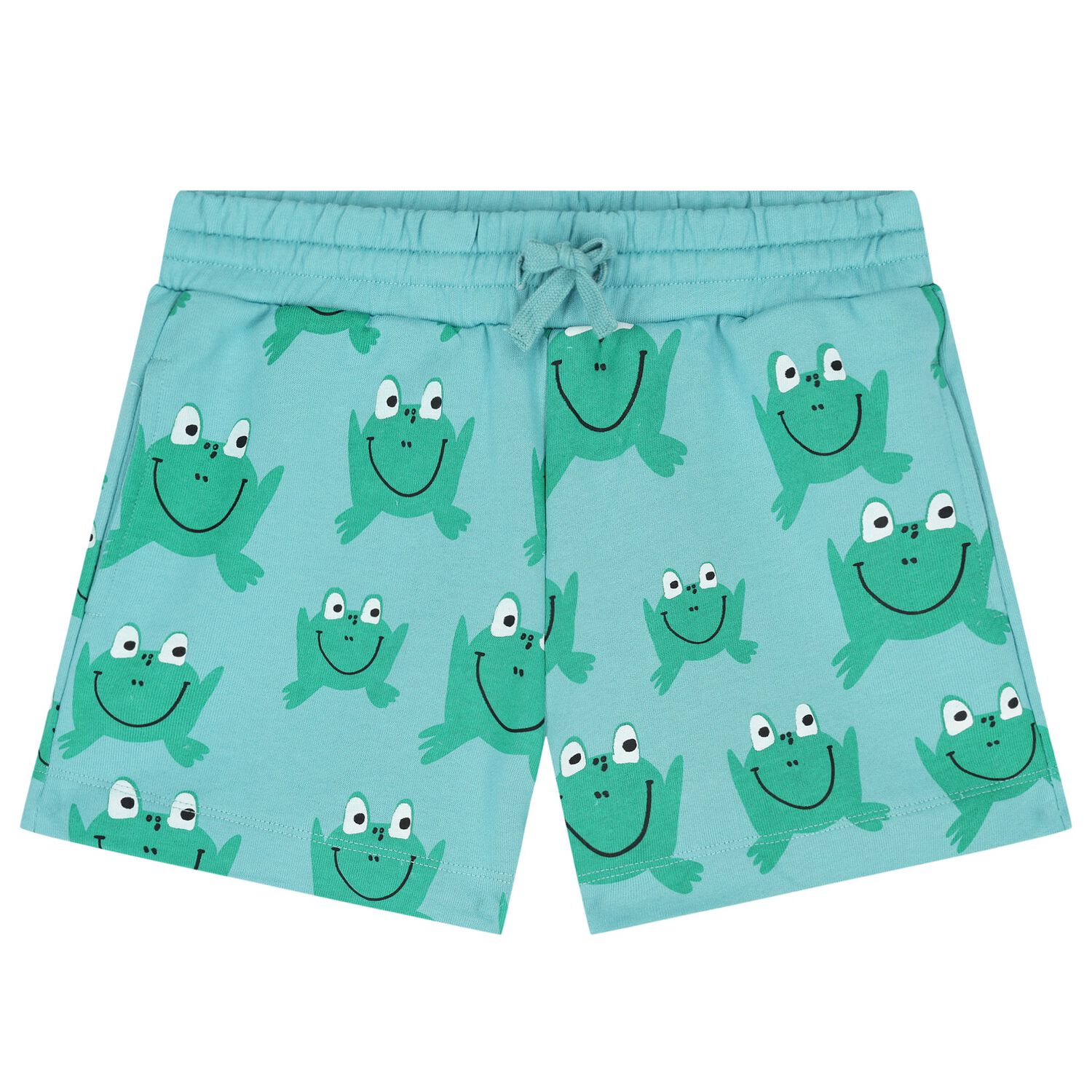 Boys Green Frog Shorts, 1, hi-res image number null