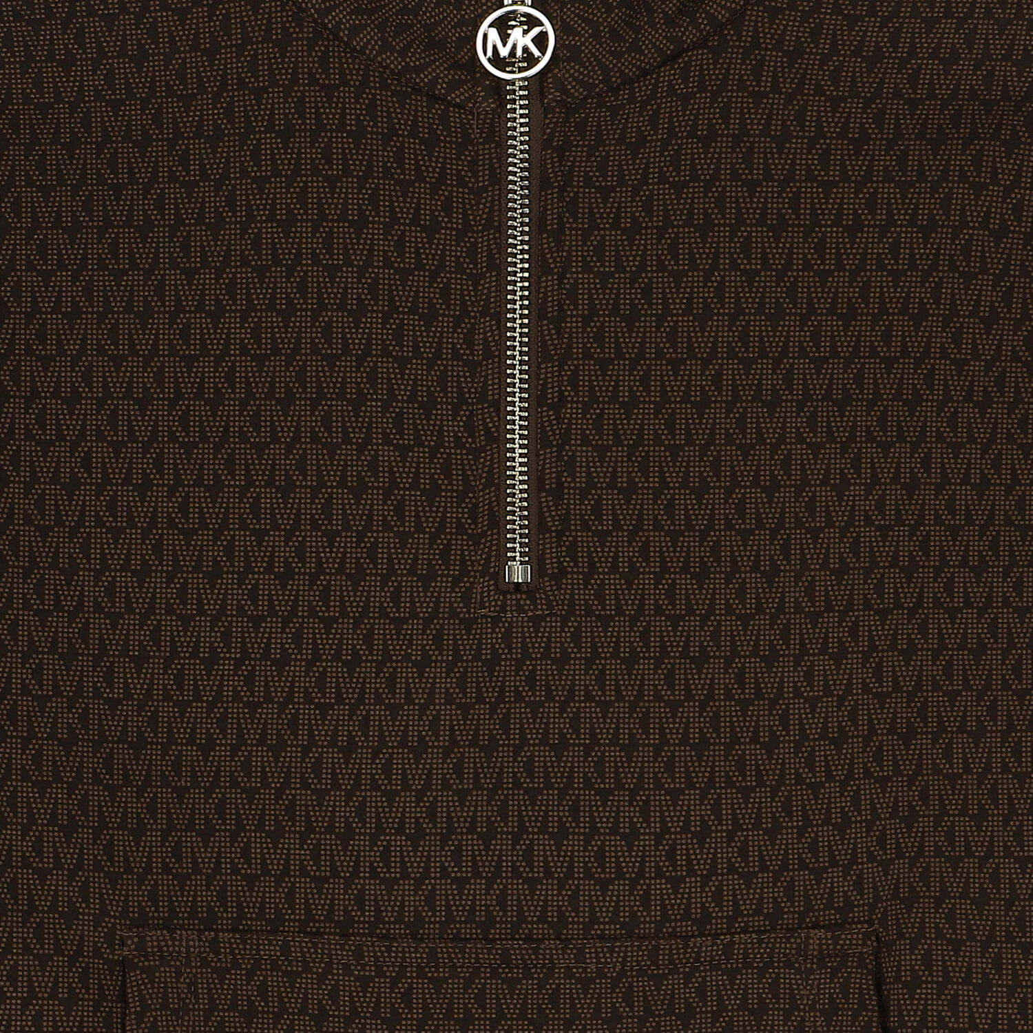 Girls Brown Logo Sweatshirt Dress, 1, hi-res image number null