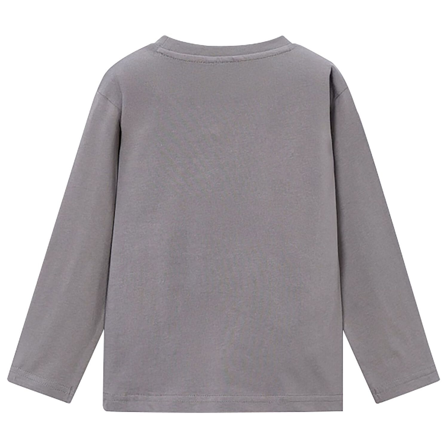 Boys Grey Long Sleeve Top, 3, hi-res