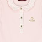 Girls Pink Logo Dress, 2, hi-res