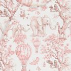 Baby Girls White & Pink Africa Babygrow Gift Set  , 2, hi-res