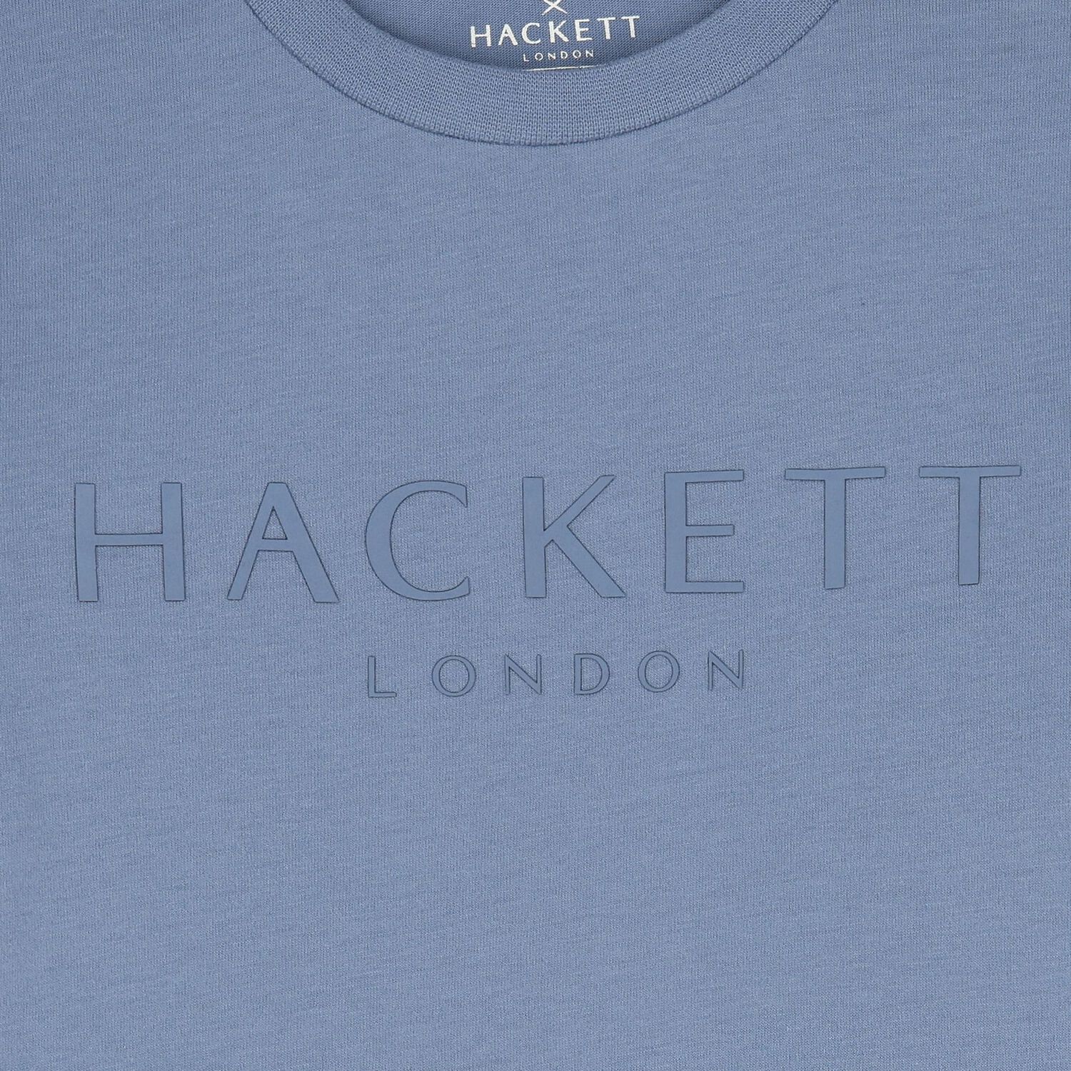 توب أولاد باكمام بالشعار باللون الأزرق, 2, hi-res