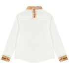 Boys White Geo Map Shirt, 1, hi-res