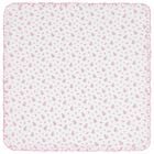 Baby Girls White & Pink Roses & Blooms Blanket, 1, hi-res