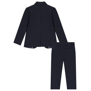 Boys Navy Blue Suit