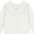 White & Beige Babygrows ( 4 Pack ), 3, hi-res