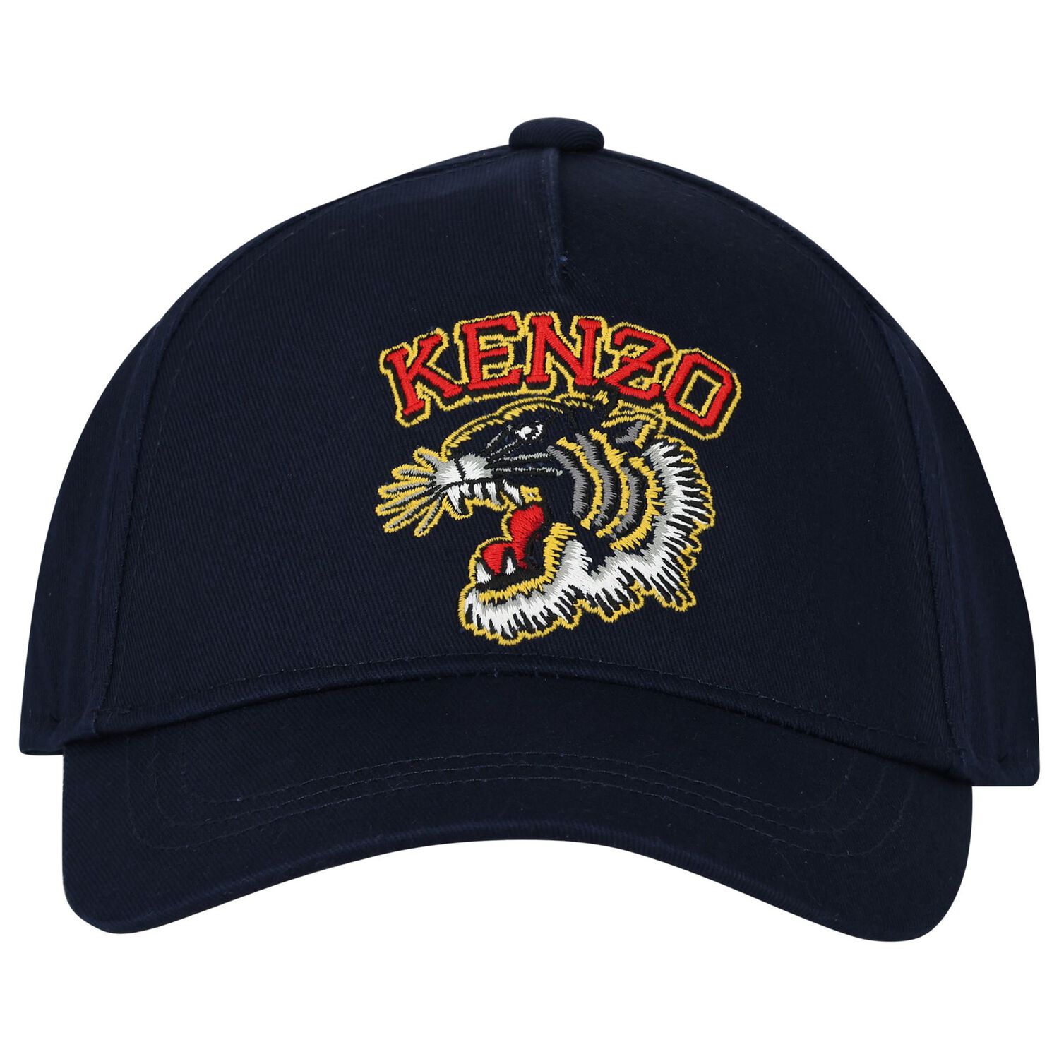 Navy Blue Tiger Logo Cap, 1, hi-res image number null