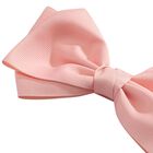 Girls Pink Bow Hairclip, 2, hi-res