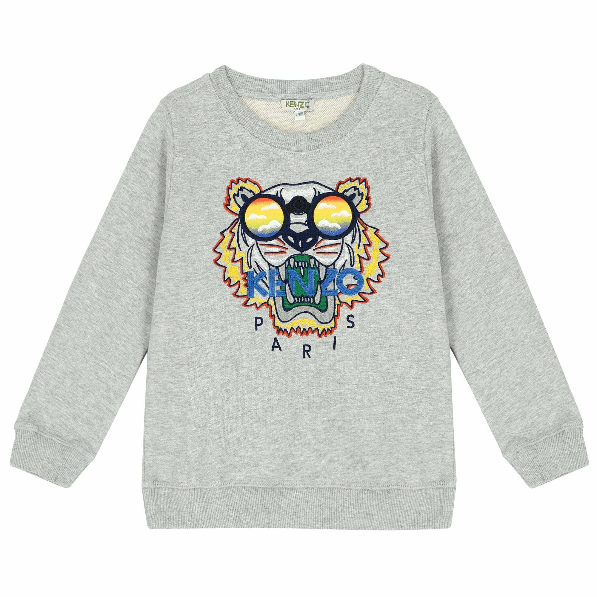 Kenzo grey tiger jumper 2025