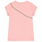 Girls Pink Bag T-Shirt, 1, hi-res