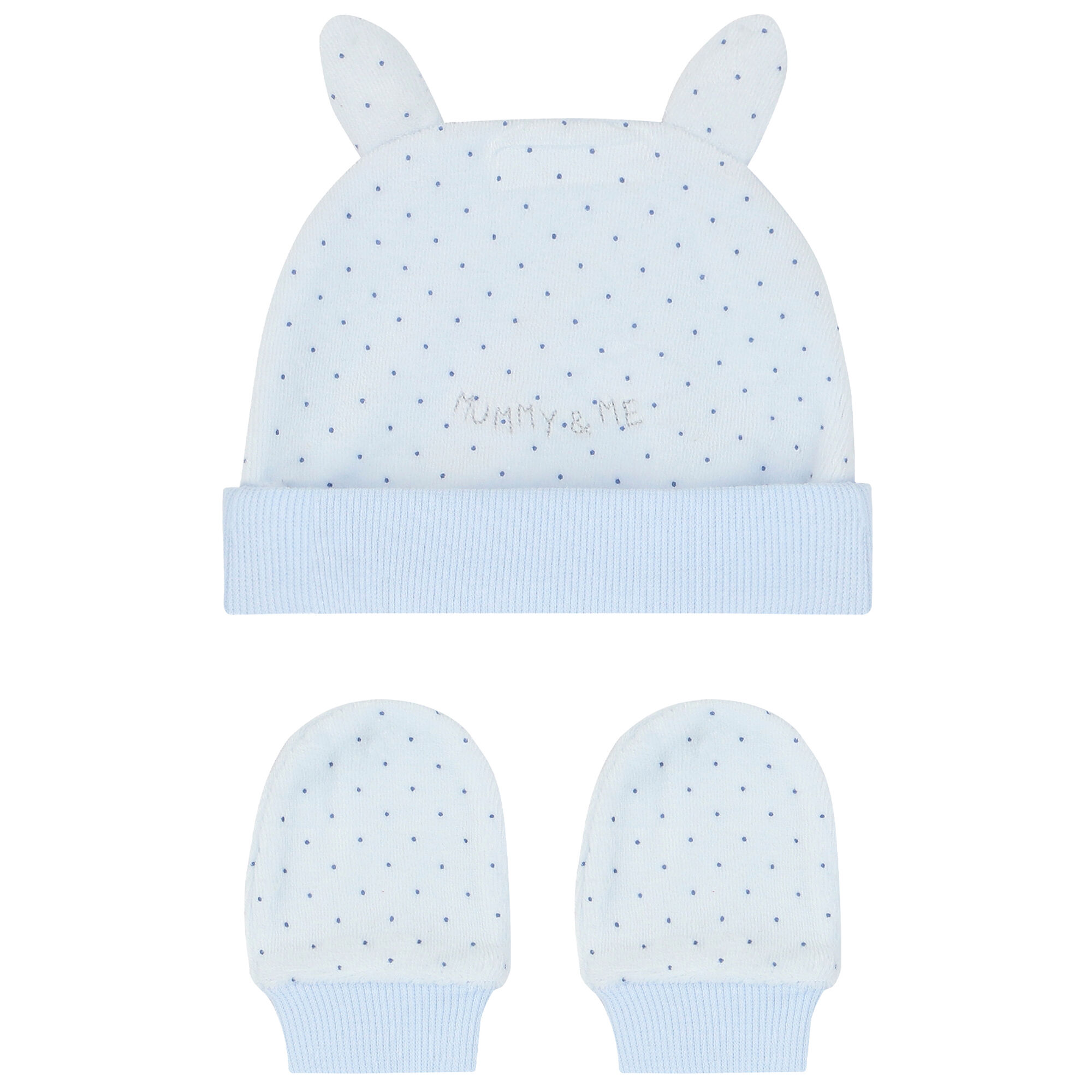 Baby boy hat and mitten sets deals