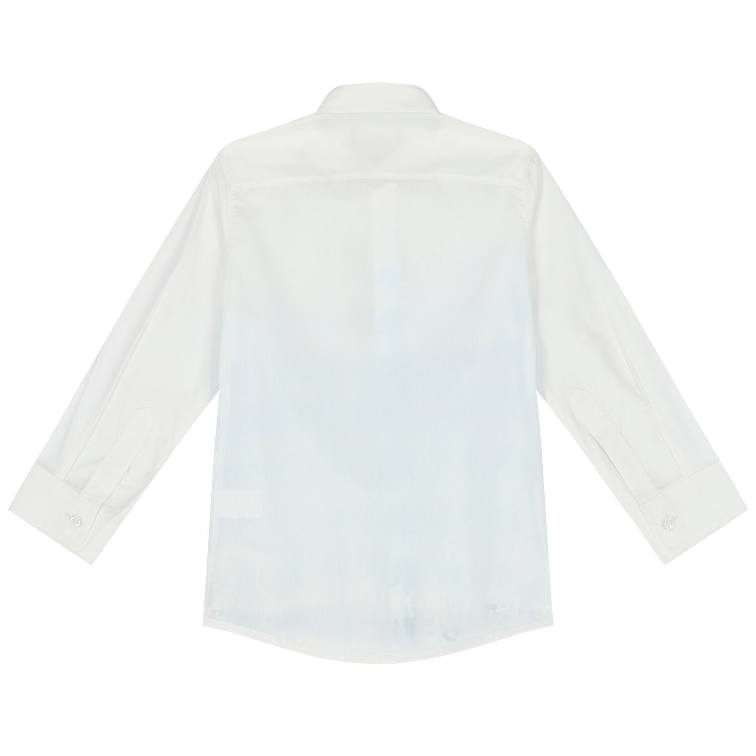 Boys White Logo Shirt, 1, hi-res image number null