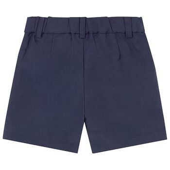 Younger Boys Navy Blue Shorts