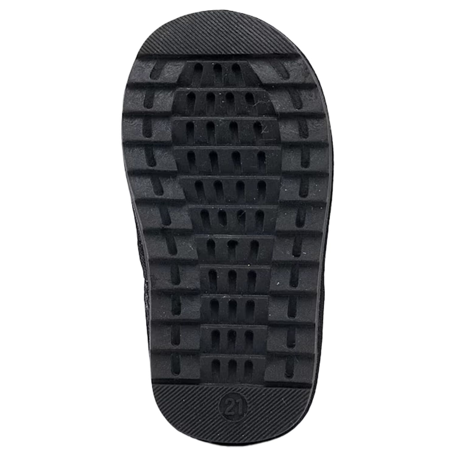 Younger Girls Black Faux Suede Boots, 2, hi-res