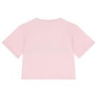 Girls Pink Logo T-Shirt, 1, hi-res