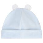 Baby Boys White & Blue Teddy Bear Babygrow Gift Set, 2, hi-res