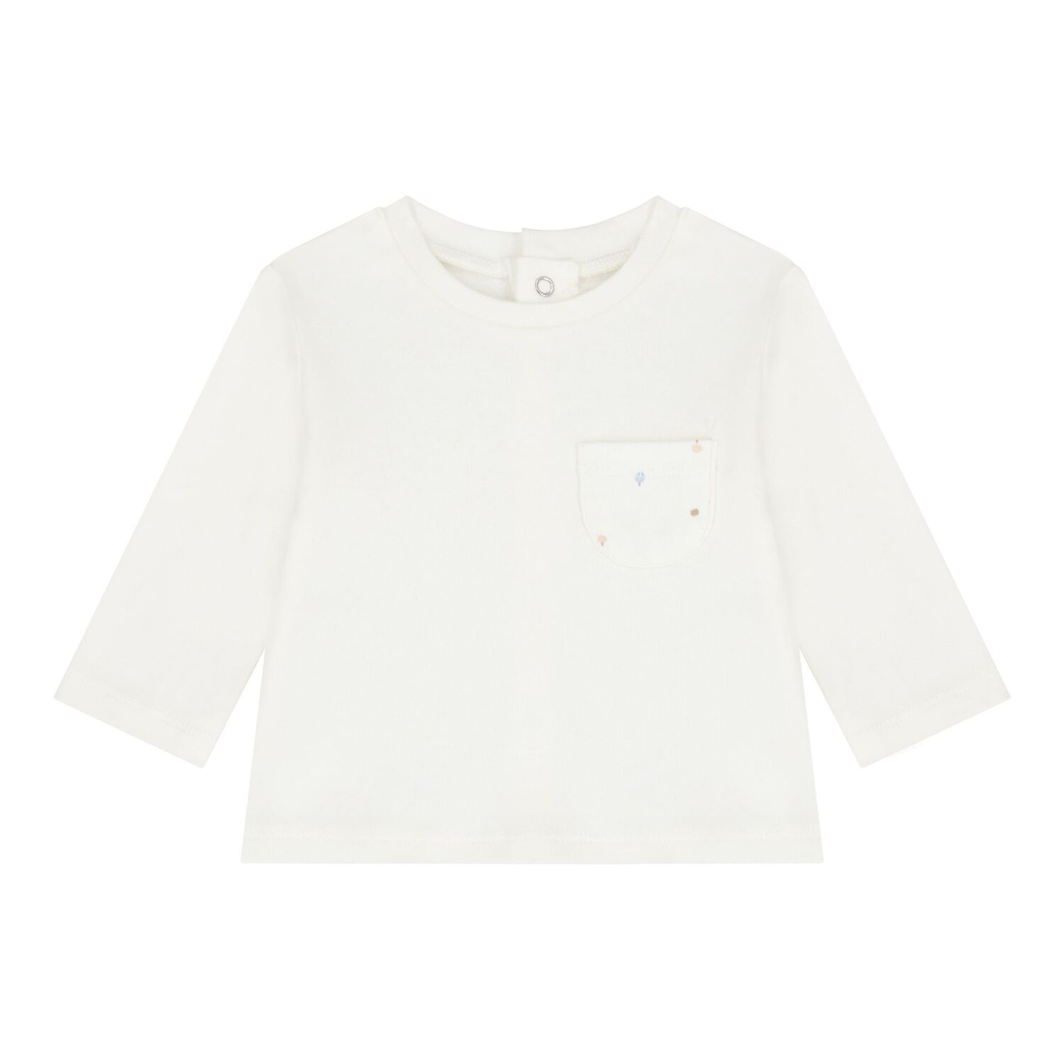 بدلة رياضية للأولاد الصغار باللون العاجي والأزرق  (3 قطع), 3, hi-res