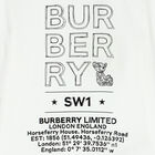 تيشيرت قطن بالشعار باللون الأبيض, 1, hi-res