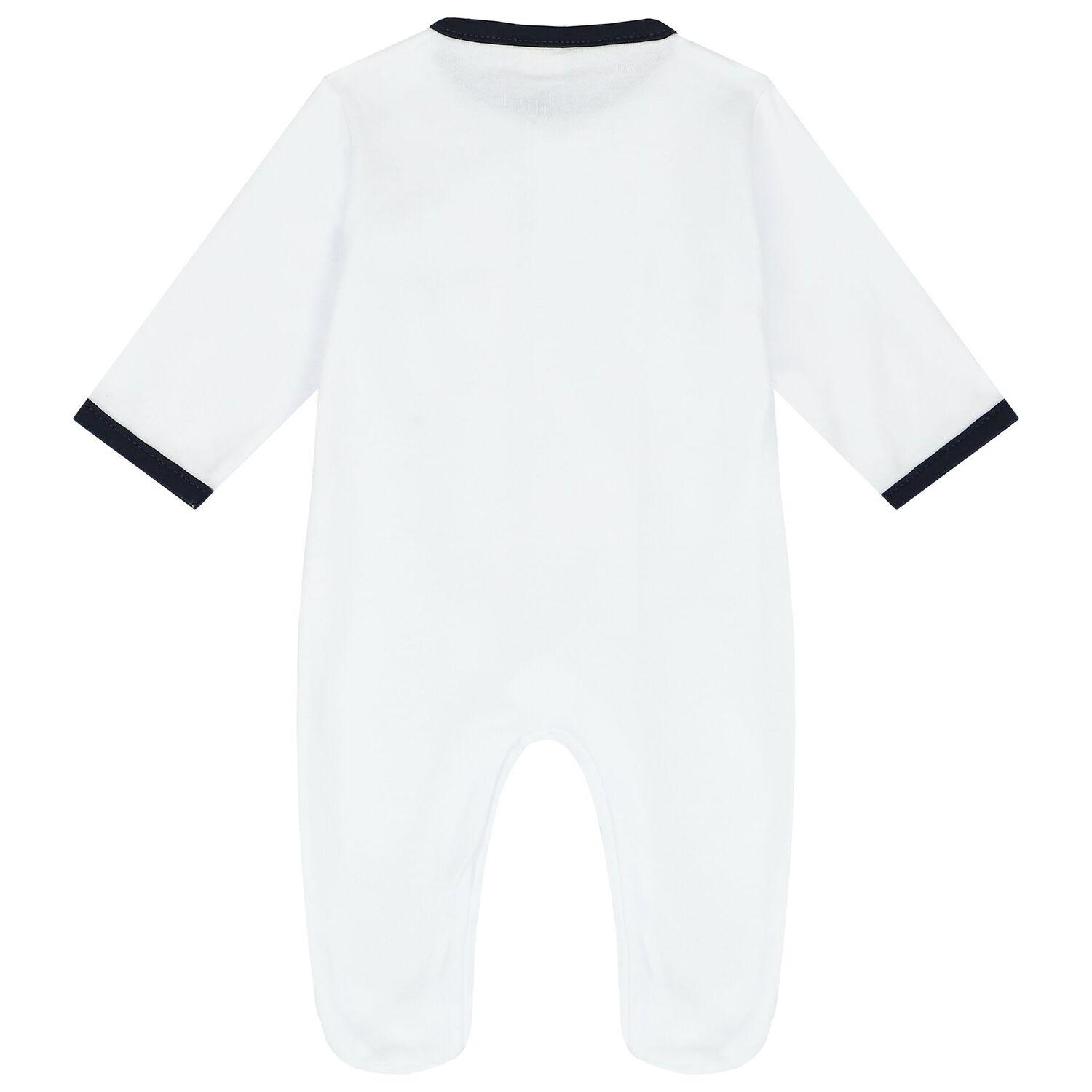 Boys White Babygrow, 3, hi-res image number null