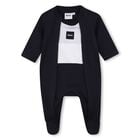 Baby Boys Naby Blue Logo Babygrow Gift Set, 3, hi-res