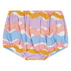 Younger Girls Purple & Orange Fish Dress Set, 1, hi-res