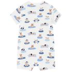 Baby Boys Blue & White Rompers (3 Pack), 2, hi-res