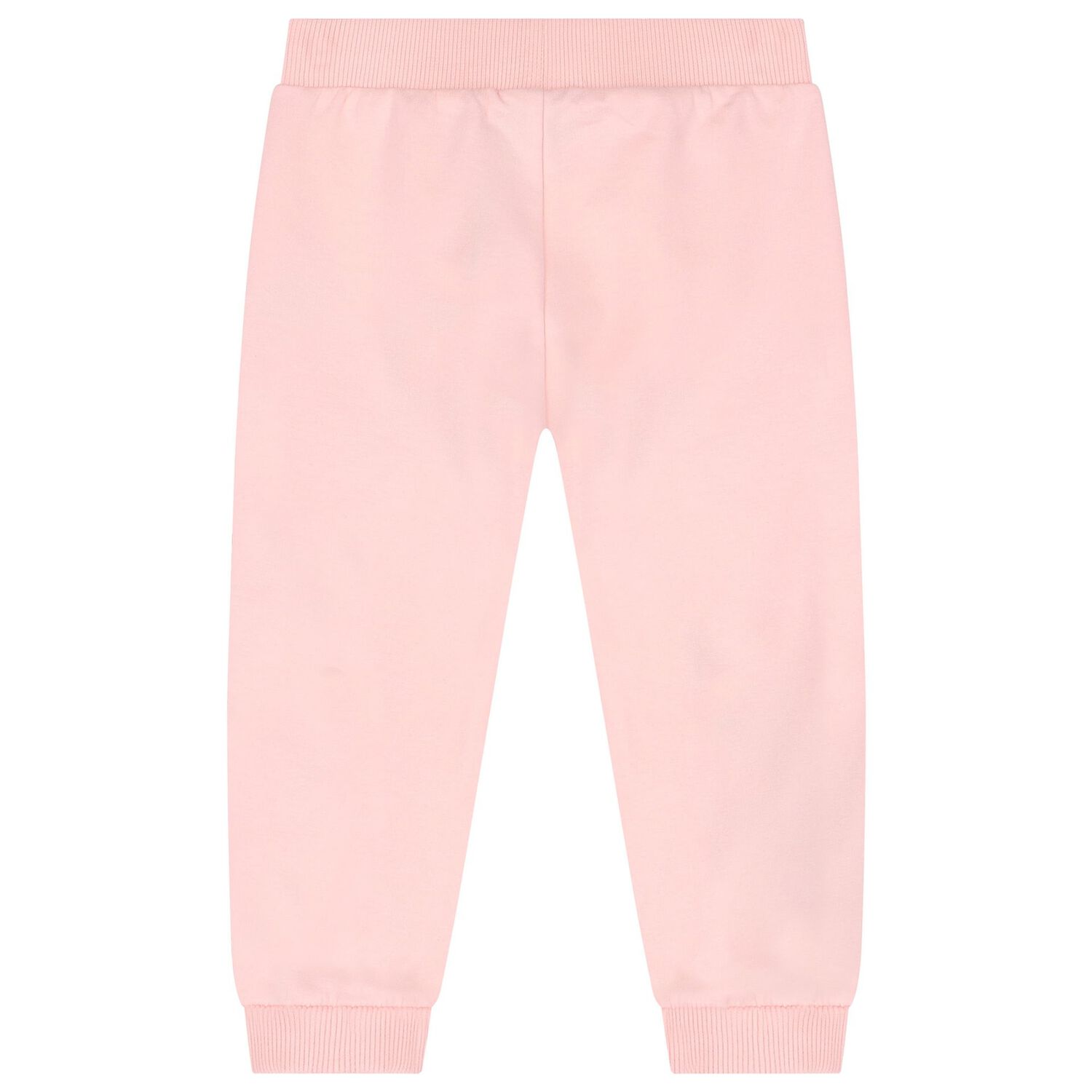 Younger Girls Pink Logo Joggers, 1, hi-res