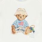 Ivory Polo Bear Bodysuits ( 2 Pack ), 1, hi-res