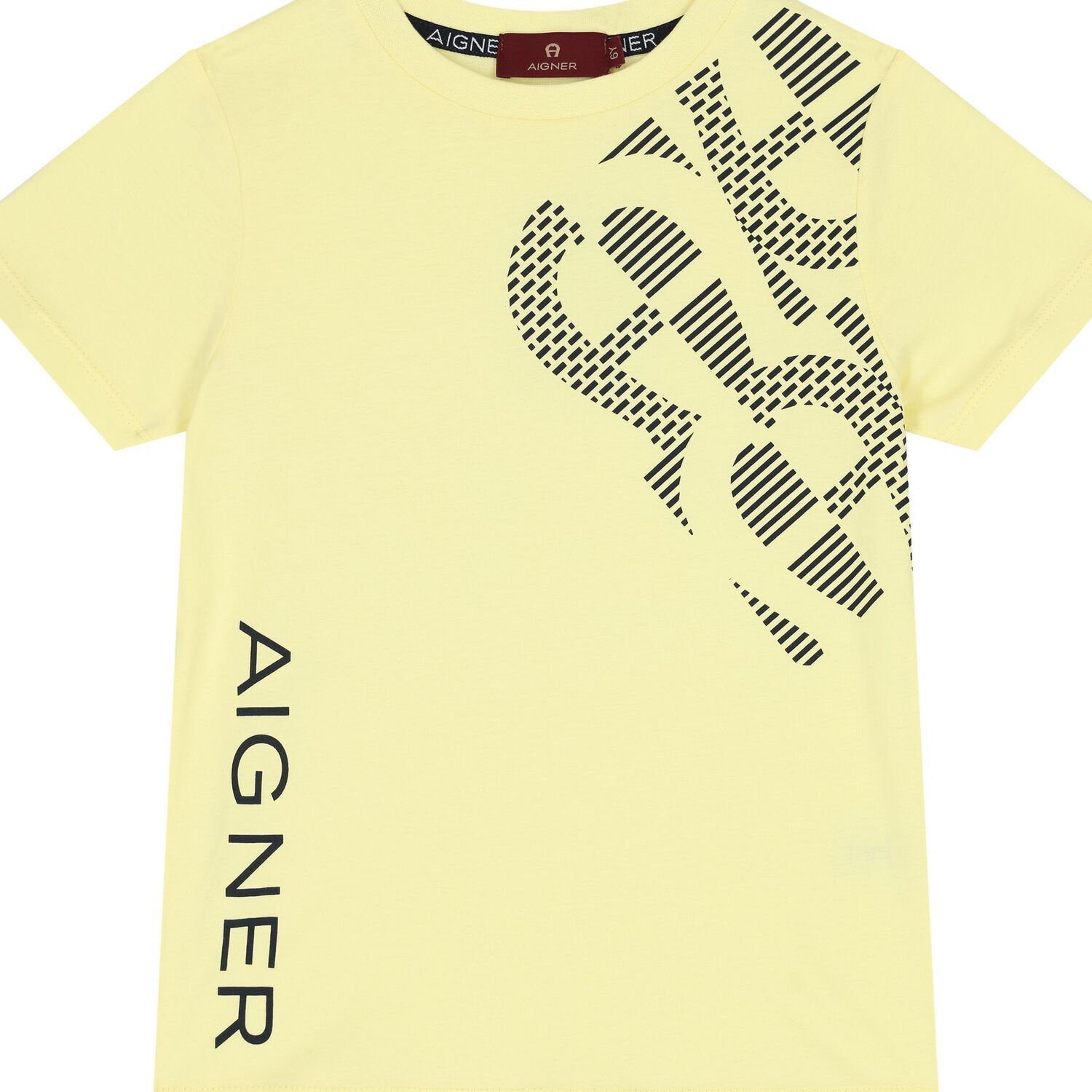 Boys Yellow Logo T-Shirt, 3, hi-res image number null