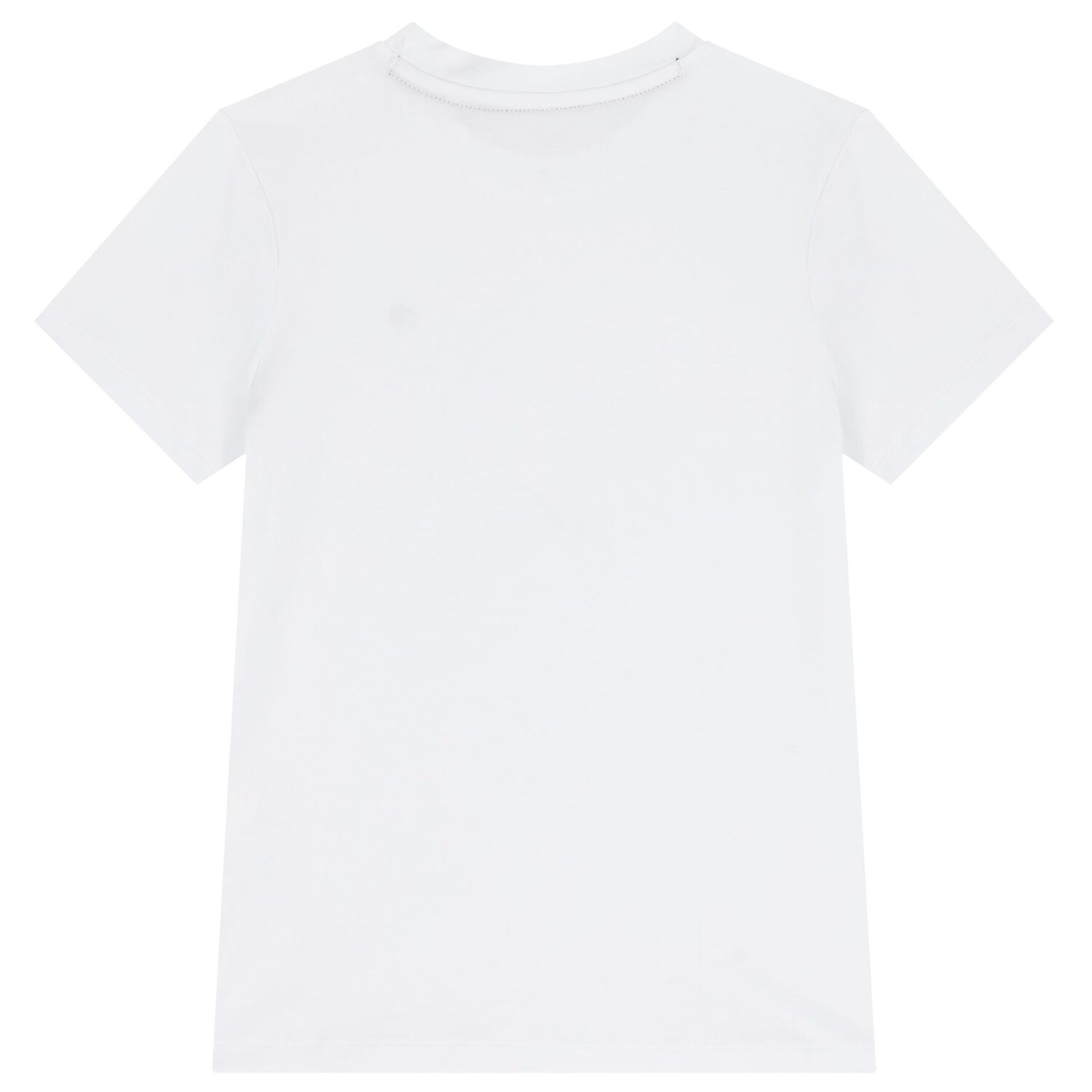 Boys White & Navy Blue Logo Pyjamas, 1, hi-res