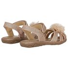 صندل بنات باللون الذهبي , 1, hi-res