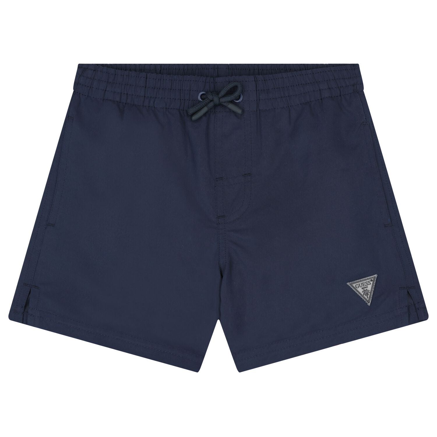 Boys Navy Blue Logo Swim Shorts, 2, hi-res image number null