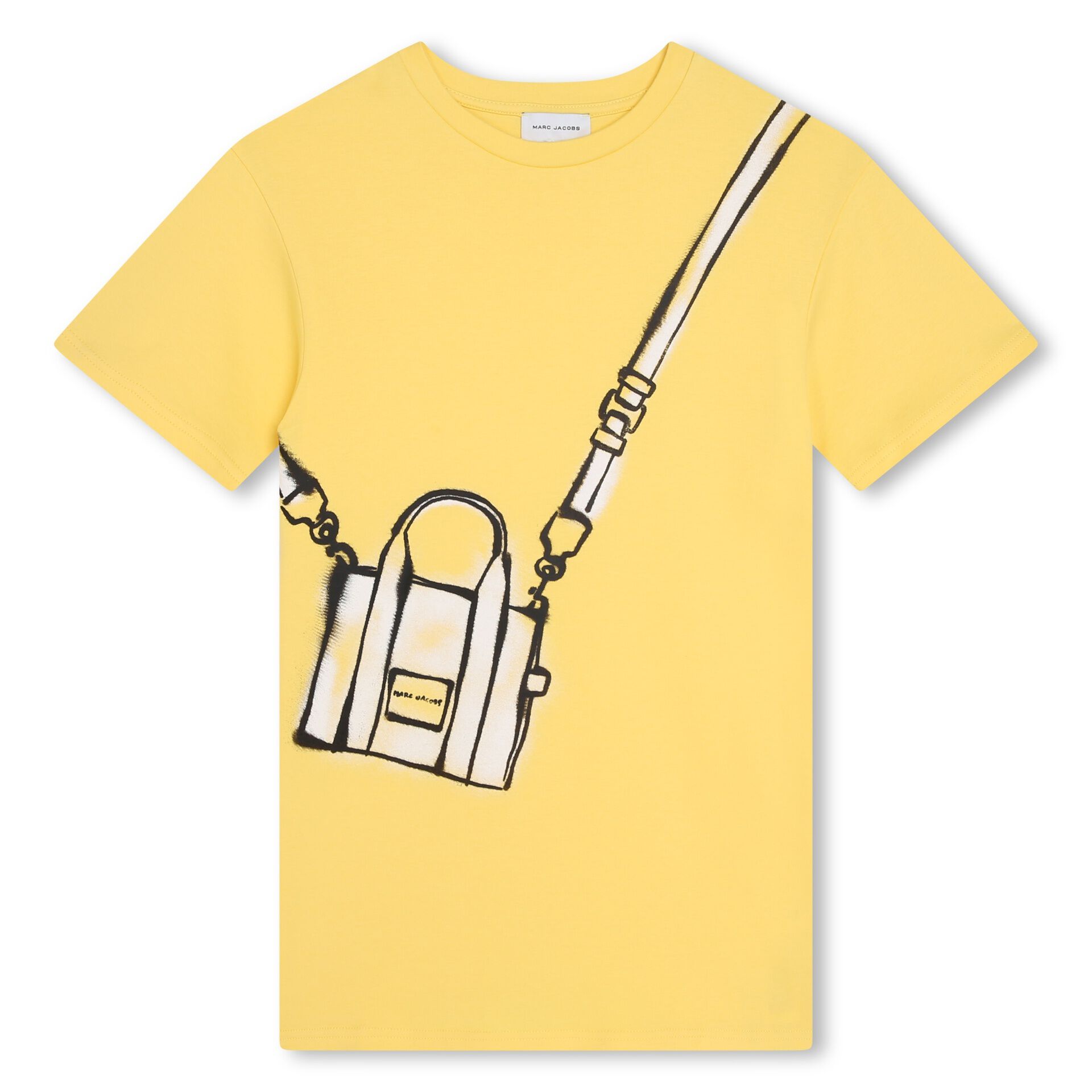 MARC JACOBS Girls Yellow Logo Bag Dress Junior Couture Bahrain