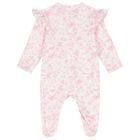 Baby Girls White & Pink Floral Babygrow Gift Set, 1, hi-res