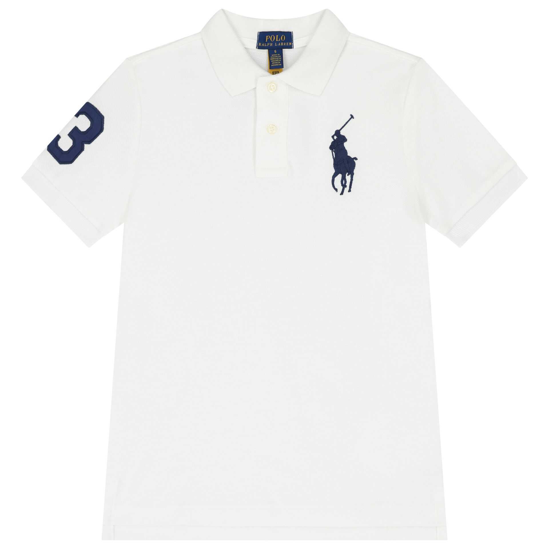 Boys white ralph lauren polo new arrivals