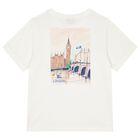Ivory Thomas Bear Logo T-Shirt, 1, hi-res