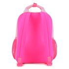 Girls Pink Logo Backpack ( 35cm ), 1, hi-res