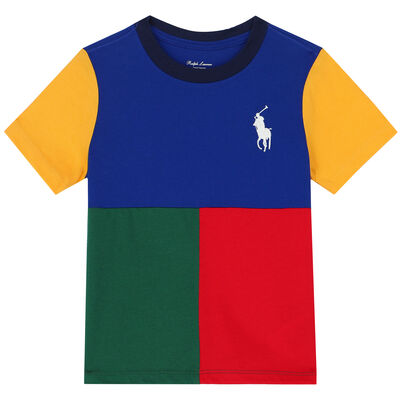 Baby Boys Multicolored Logo T-Shirt