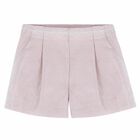 Girls Pink Shimmer Shorts, 1, hi-res