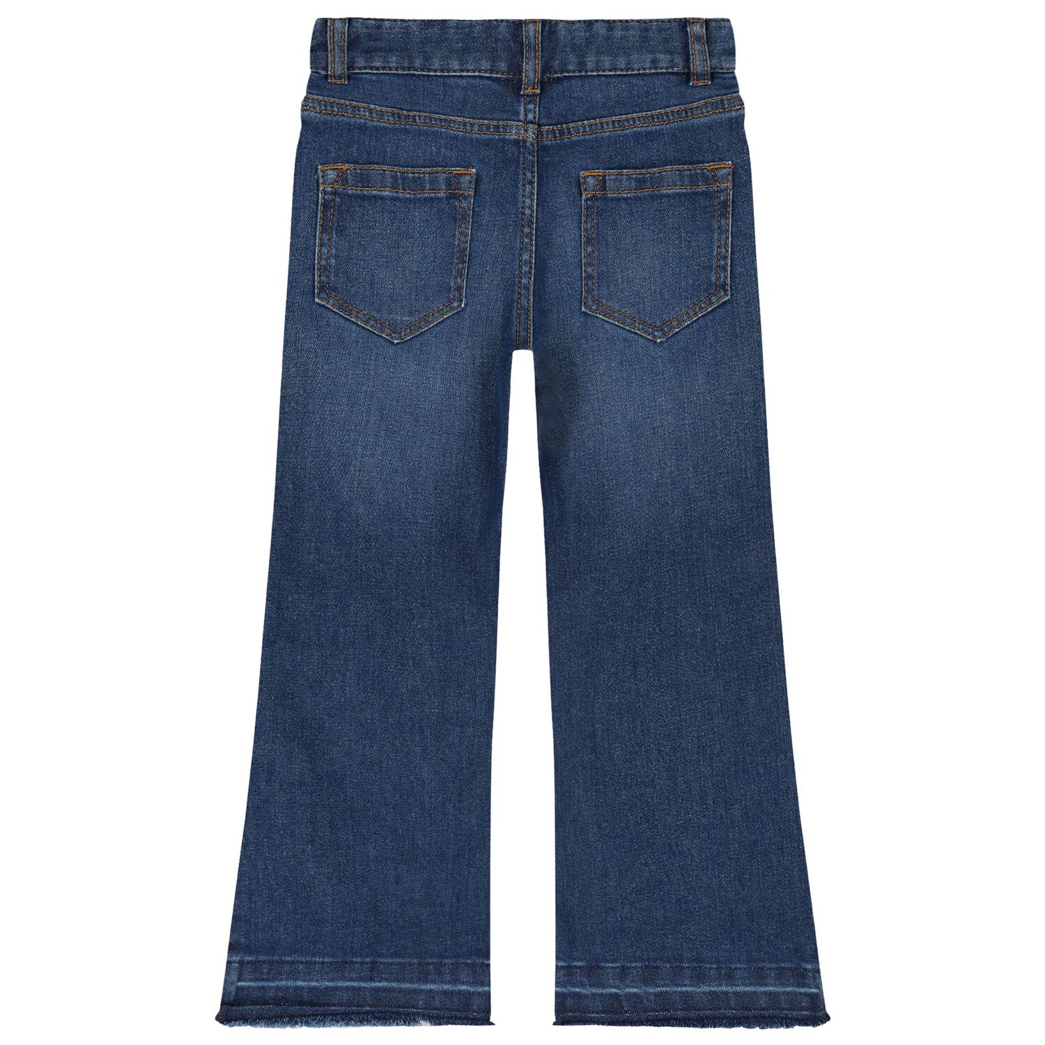 Girls Blue Logo Jeans, 1, hi-res image number null