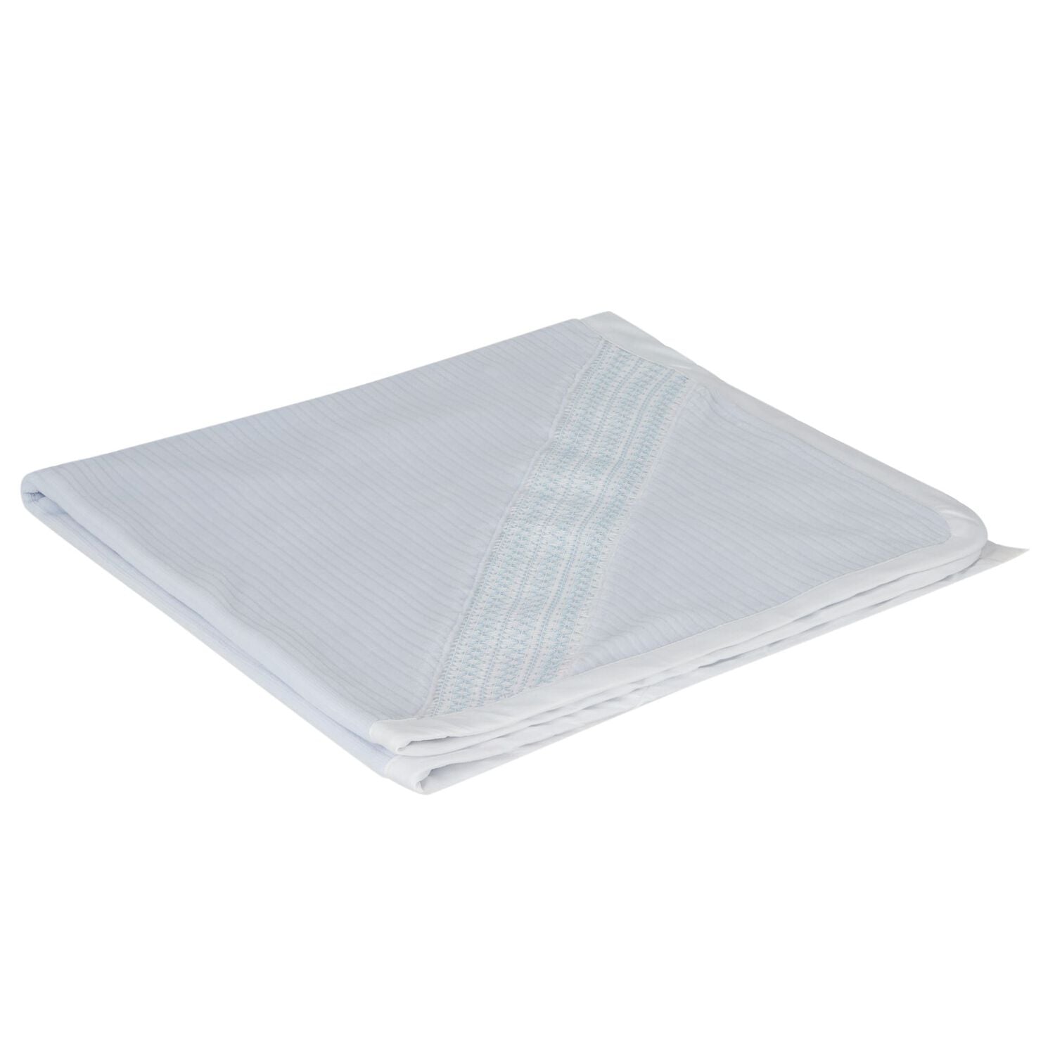 Baby Boys Blue Smocked Blanket, 1, hi-res
