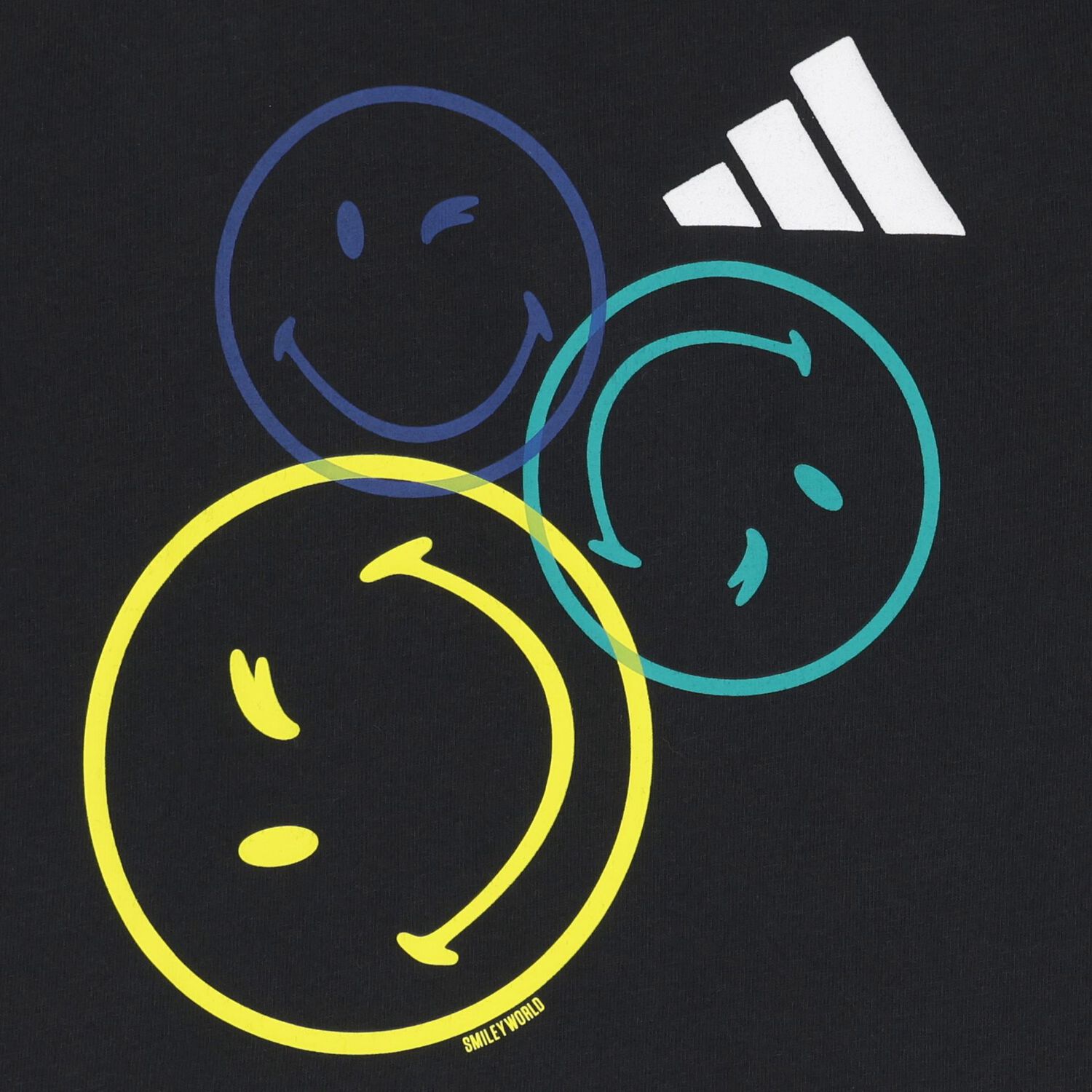 Younger Boys Black & Grey Smiley Logo Shorts Set, 1, hi-res image number null