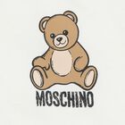 Younger White Teddy Bear Logo Tracksuit, 1, hi-res