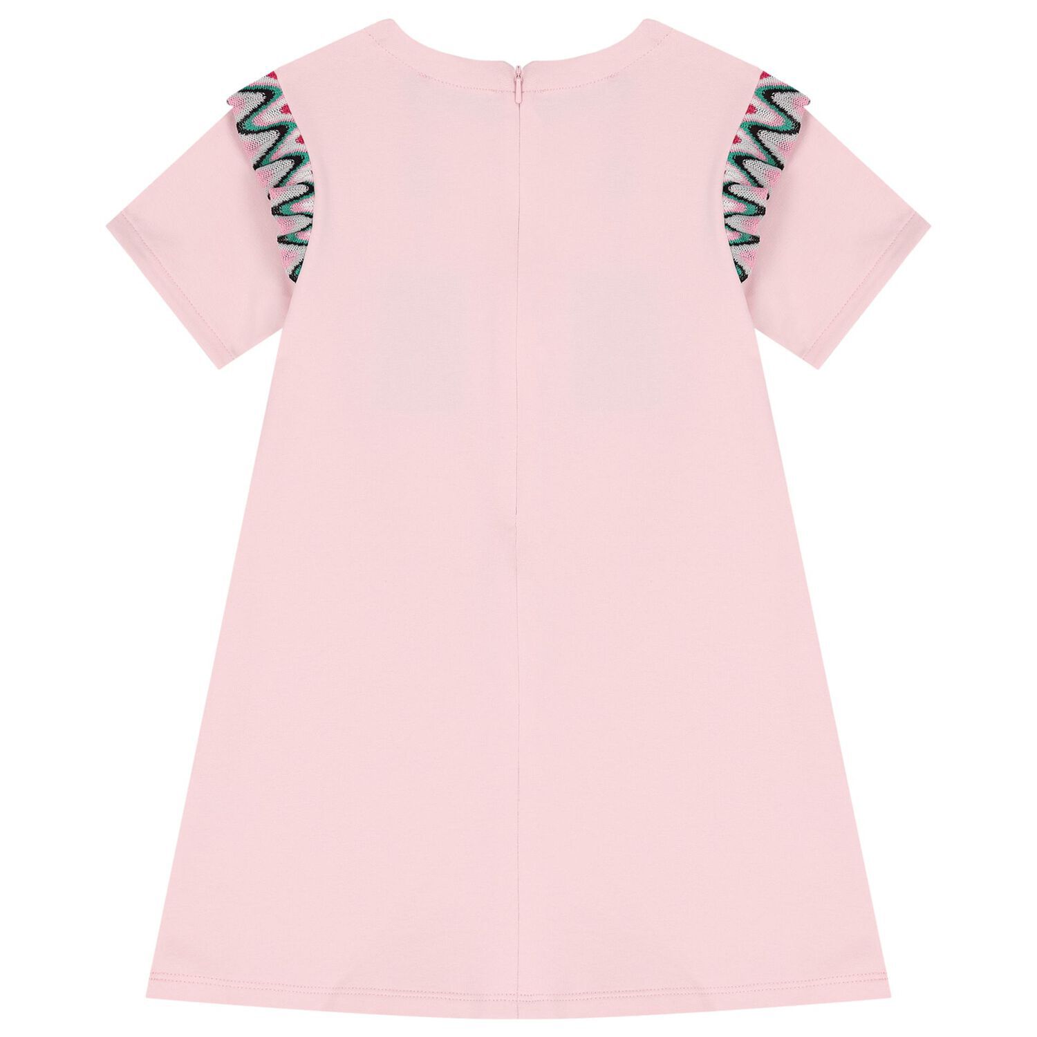 Girls Pink Bag Logo Dress, 1, hi-res image number null