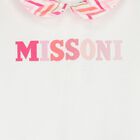 Baby Girls White & Pink Logo Zig Zag Babygrow Gift Set, 1, hi-res