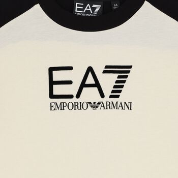 Boys Beige Logo T-Shirt