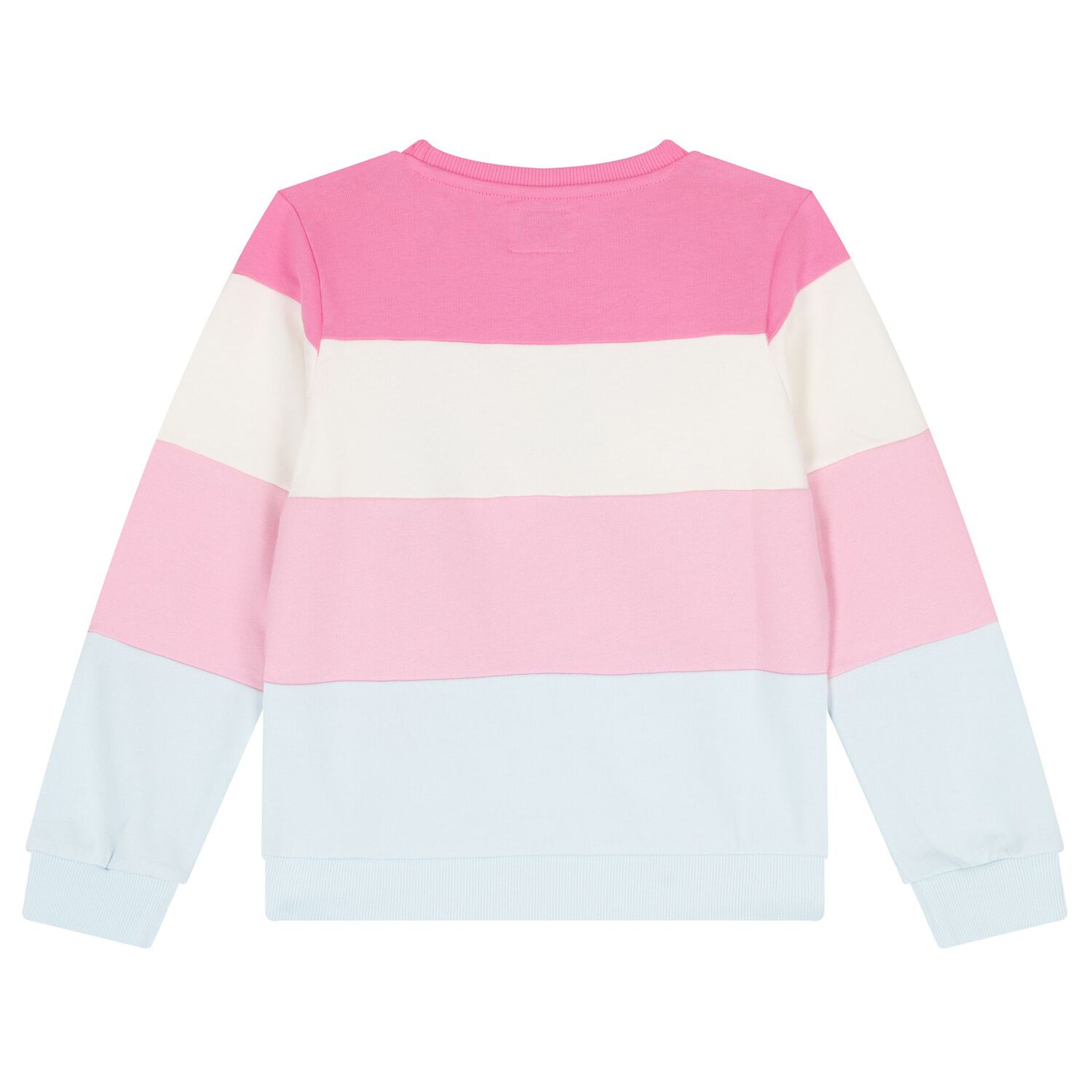 Girls Pink Logo Sweatshirt, 1, hi-res image number null