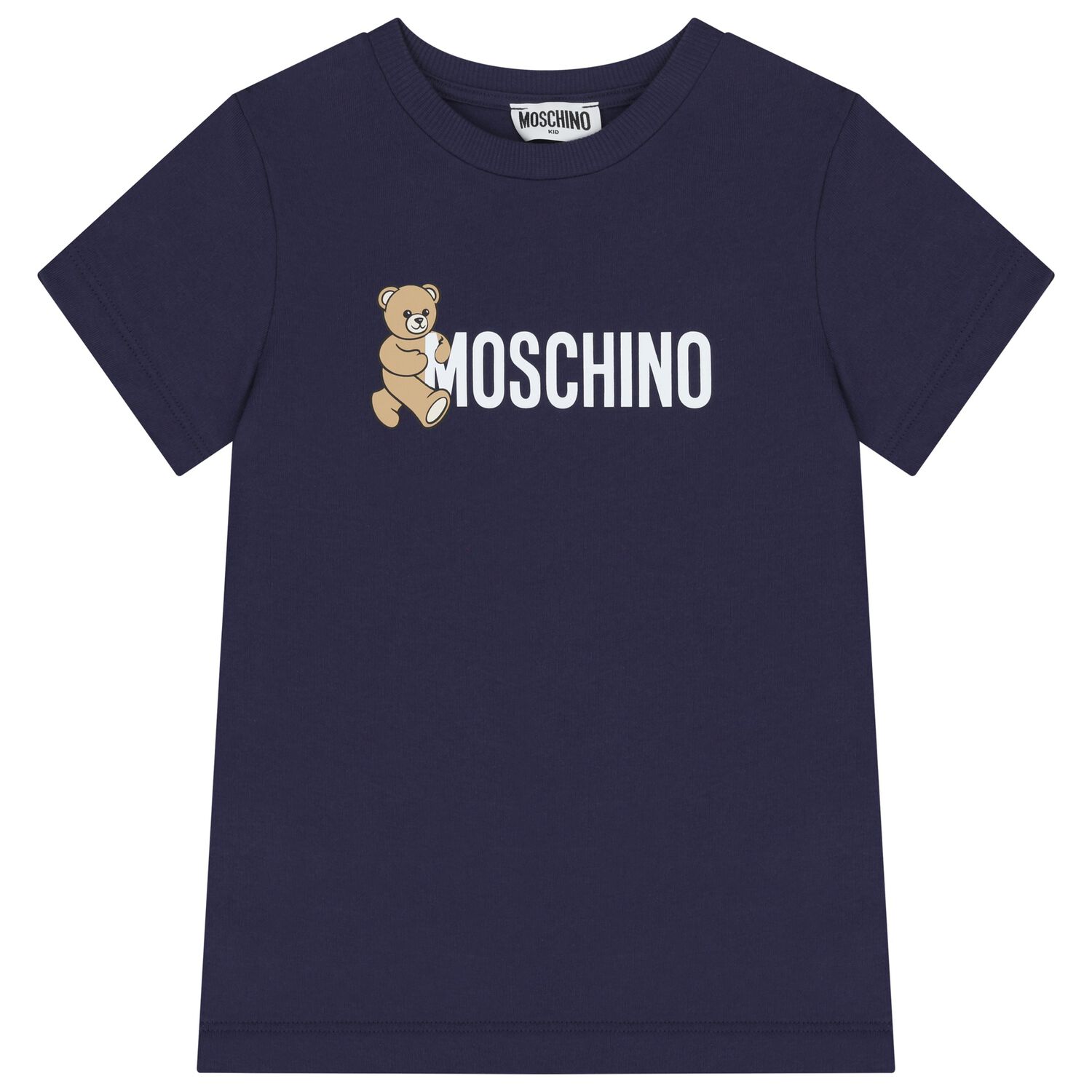 Navy Blue Teddy Bear Logo T-Shirt, 2, hi-res