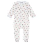 Baby Boys White Toy Print Babygrow, 1, hi-res
