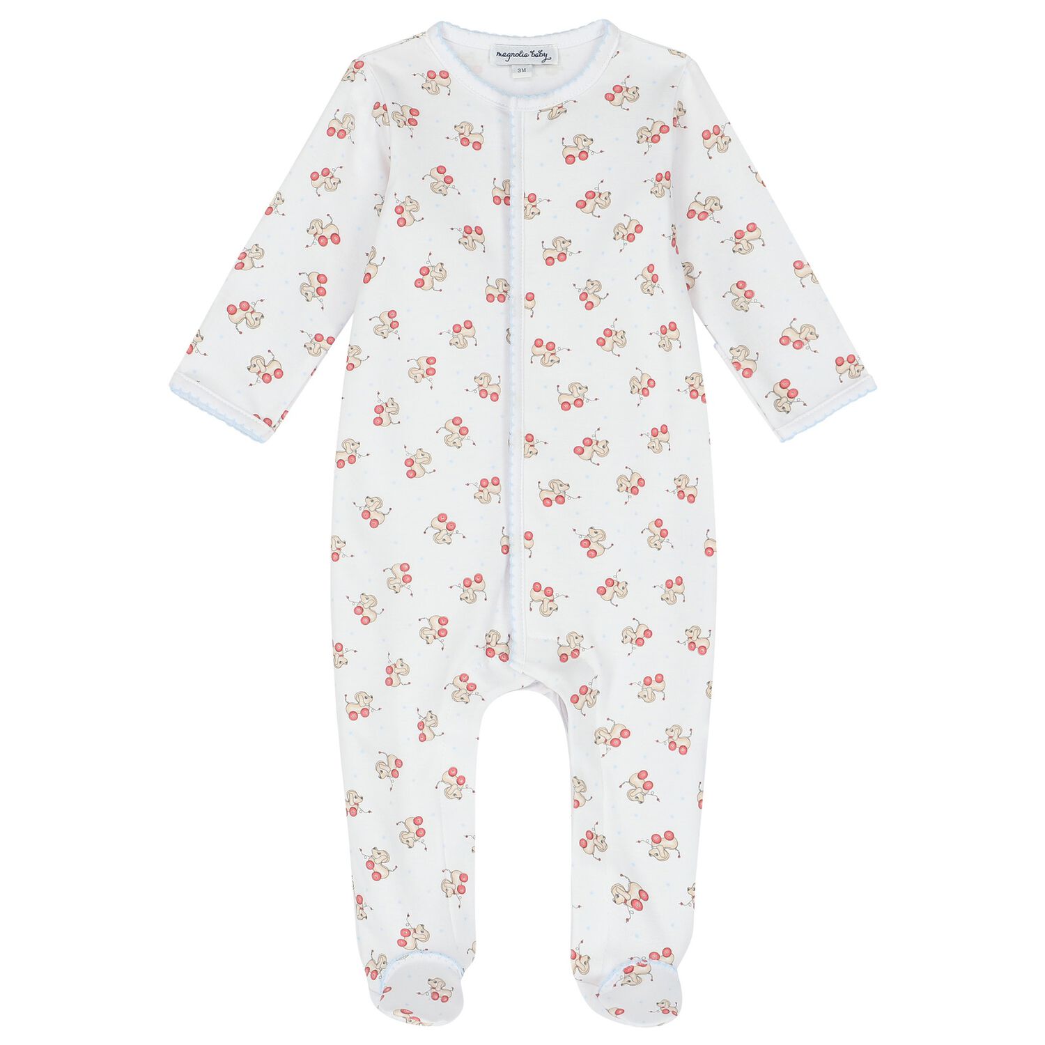 Baby Boys White Toy Print Babygrow, 1, hi-res image number null